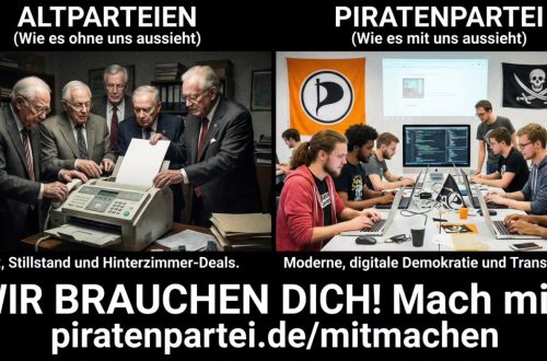 Weiterführung des Amtes - werde Pirat